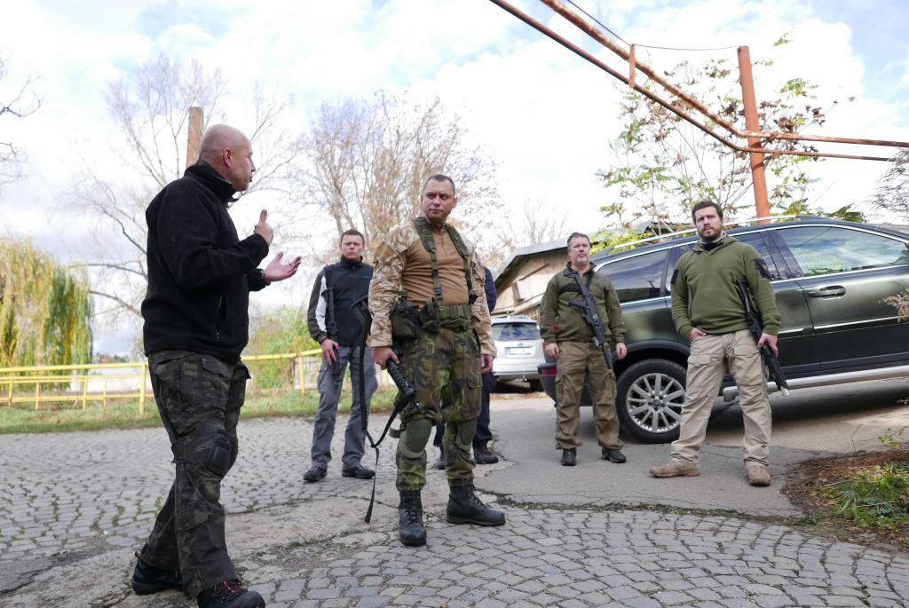 Praktický blok leadership programu v taktickém výcviku